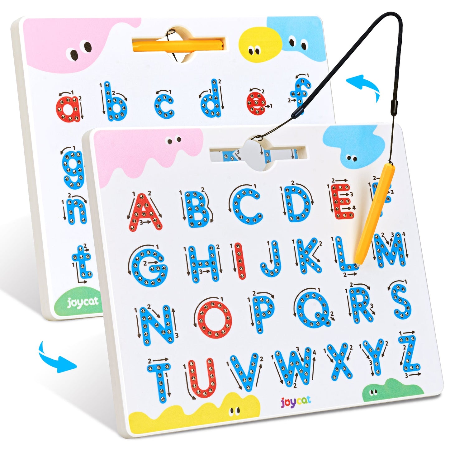 Magnetic Alphabet Tracing Board – Premium 2-Sided Educational Tool | CRIATIVAE