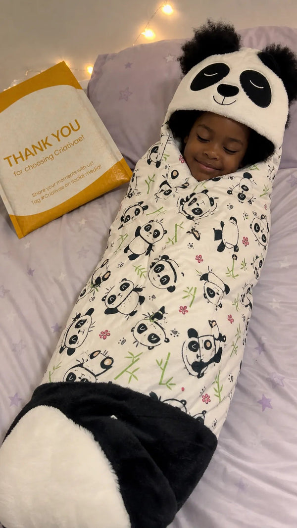 Cuddle Sack Criativae - Plush Animal 3 in 1 Kids Sleeping Bag