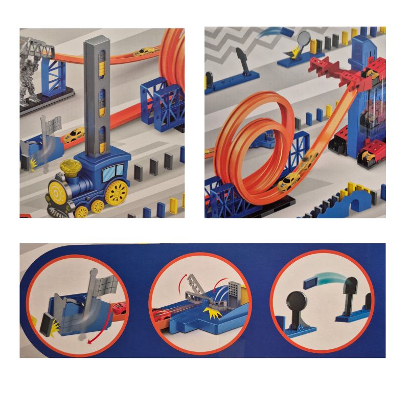 Domino Chain Reaction Adventure Track Set