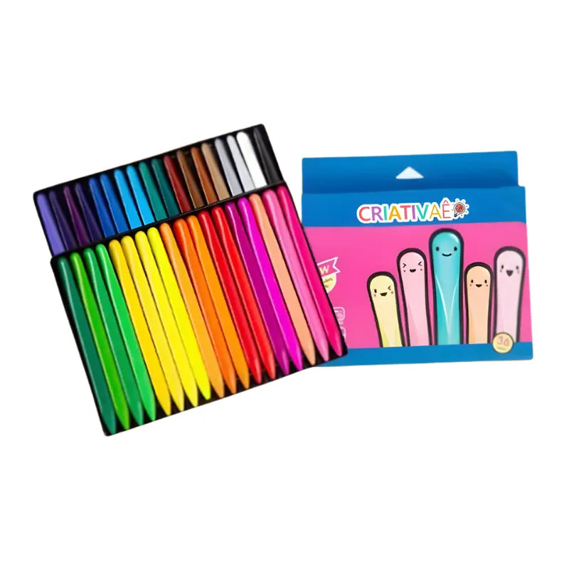 Washable Non-Toxic Crayons for Kids – Safe Creative Art Supplies | CRIATIVAE