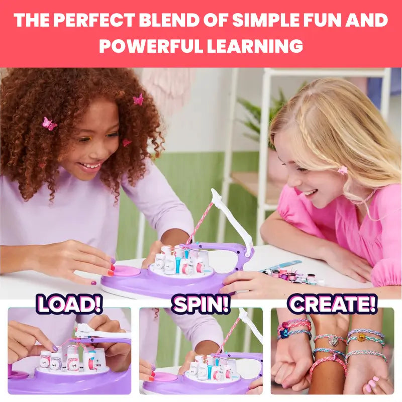 Bracelet & Necklace Braiding Machine – DIY Friendship Jewelry Kit | CRIATIVAE