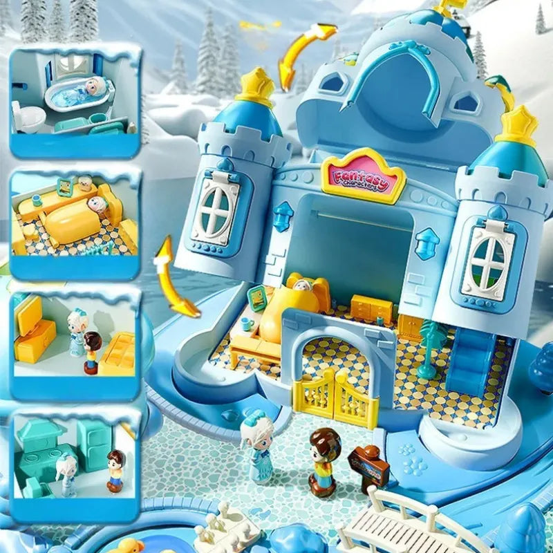 Magnetic Princess Castle Puzzle – Creative Educational Toy for Girls 3+ | CRIATIVAE