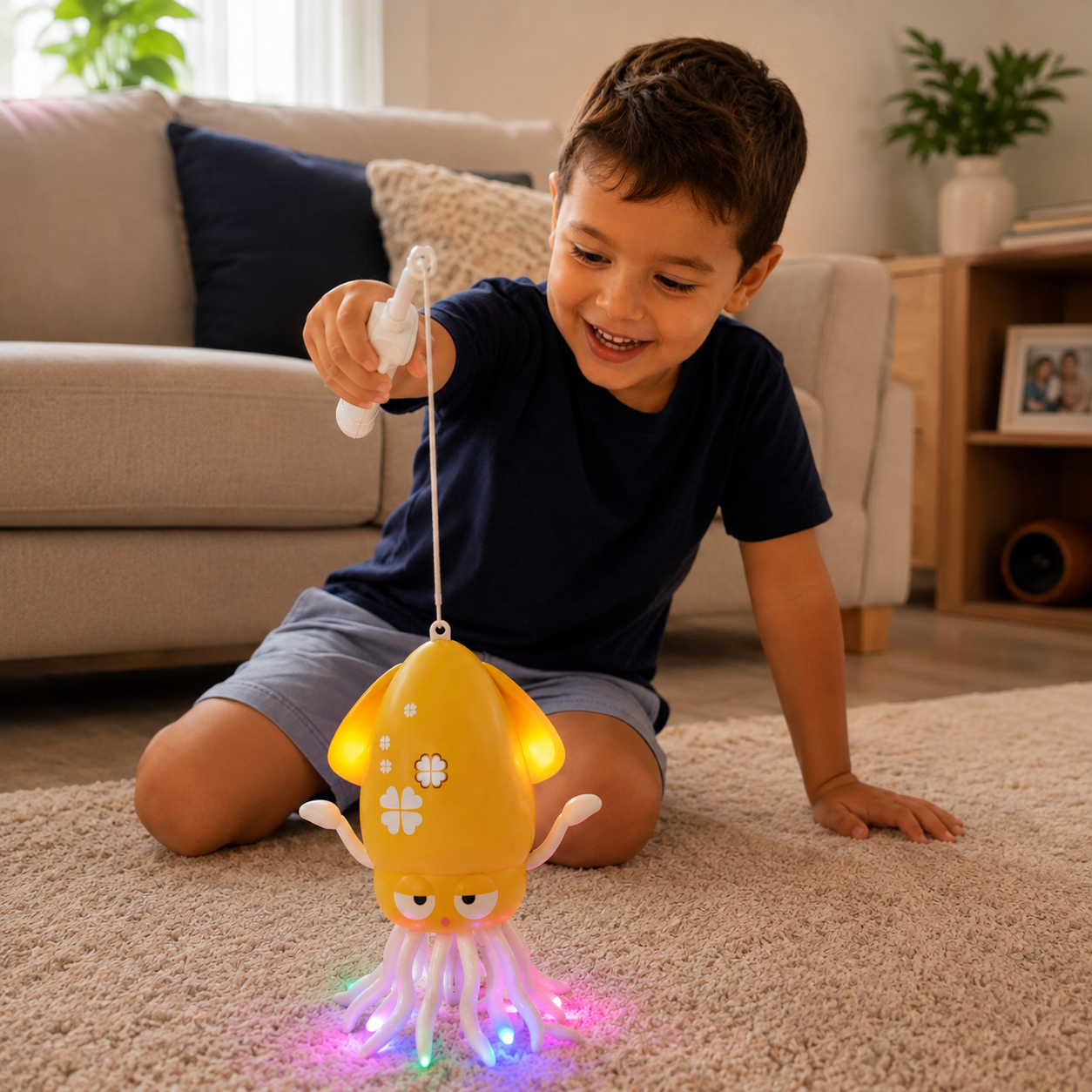 Nachher — Lulita Pop Criativaê - Walking, Dancing Light-Up Squid Toy