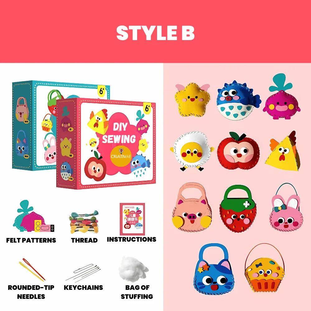 DIY-Nähset für Kinder - Criativae