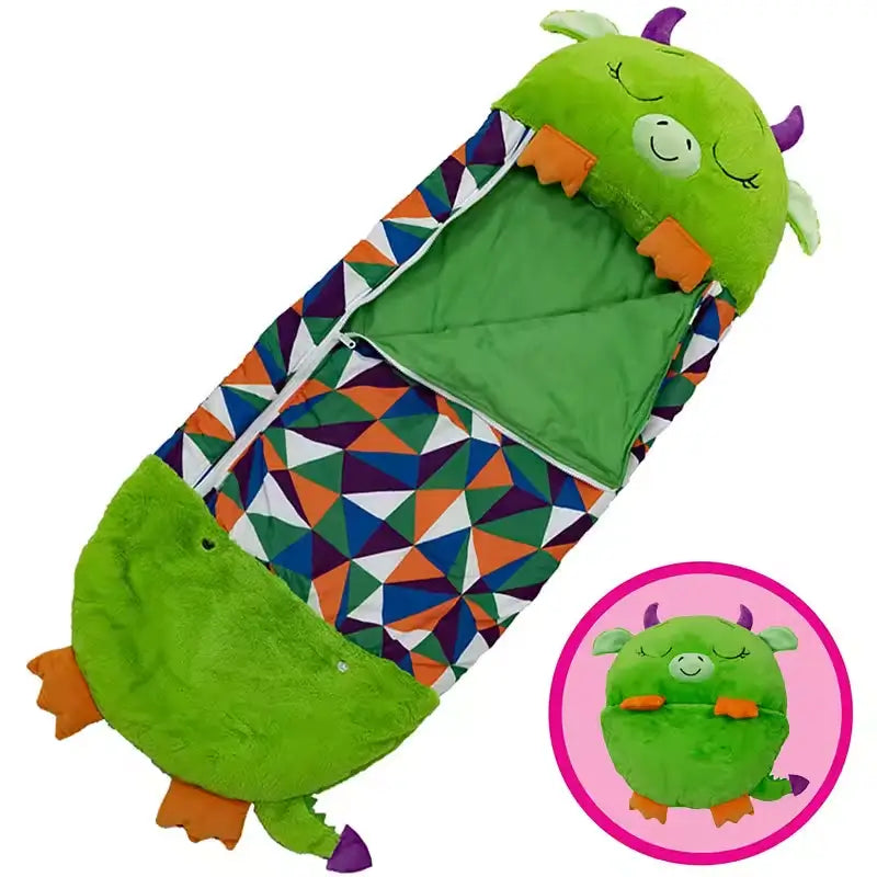 Cuddle Sack Criativae - Plush Animal 3 in 1 Kids Sleeping Bag