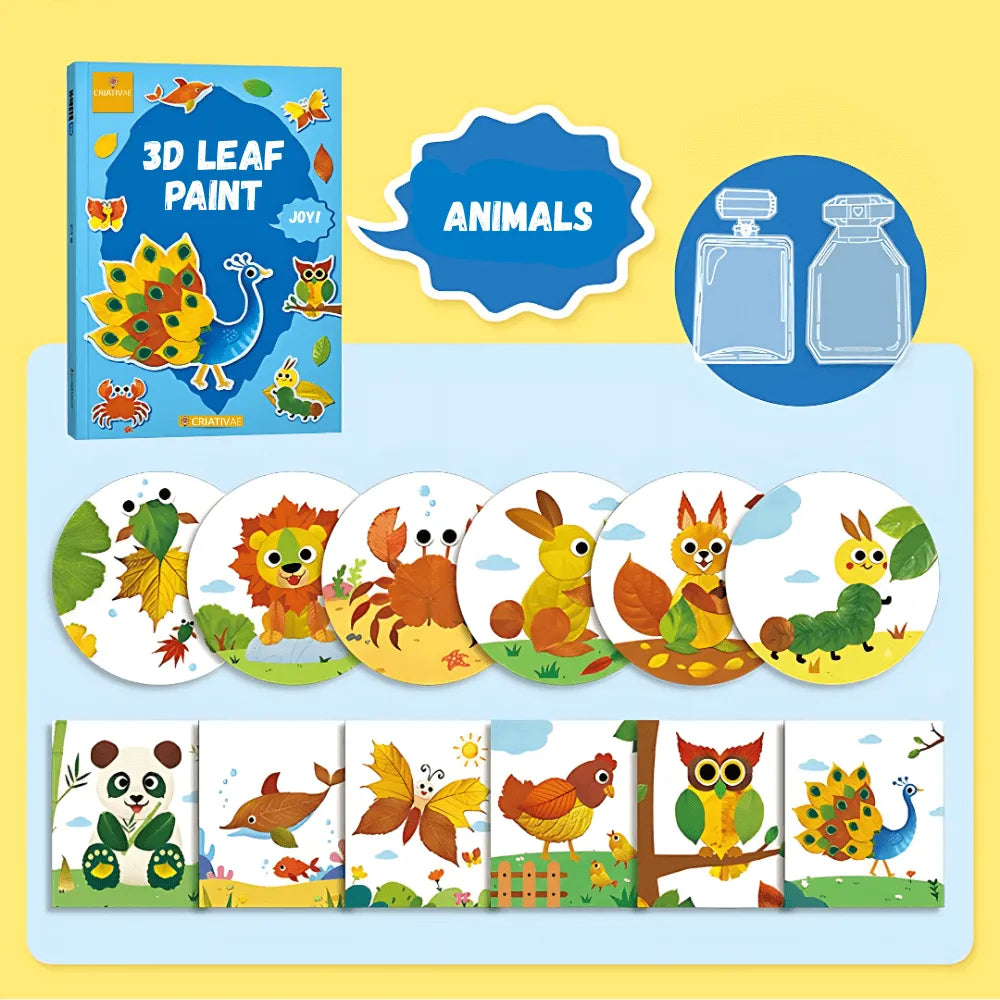 Leafy World – 3D Creative Leaf Painting Kit