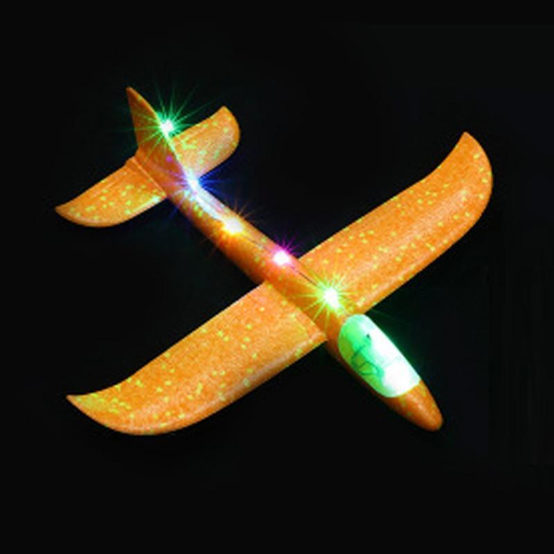 FlexFly Criativae - Unbreakable LED Glider Plane for Kids
