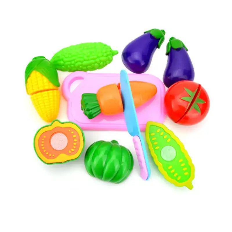 Chop Chop Kitchen Criativae - Cuttable Play Food Set for Kids