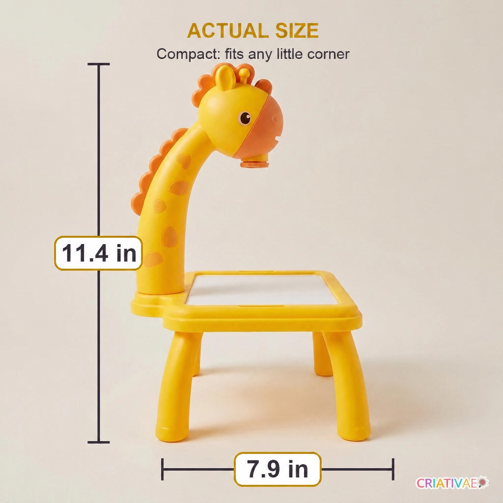 Table Kids Criativae - Kids Drawing Projector Table