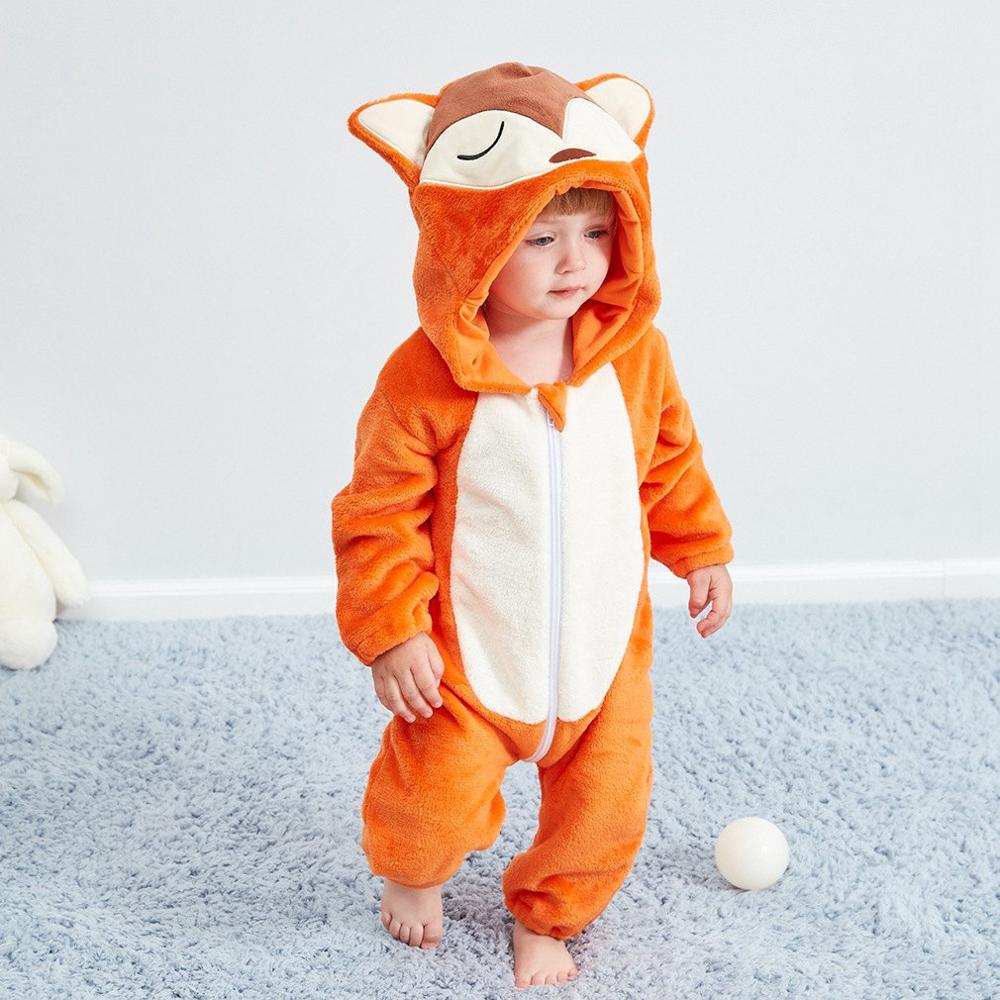 Cuddle Friends Criativae - Plush Animal Hooded Baby Onesie