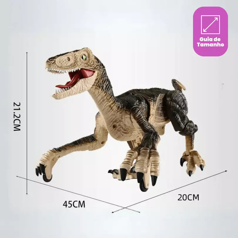 T-RunRex Criativae - Remote Control Dinosaur with Light and Sound