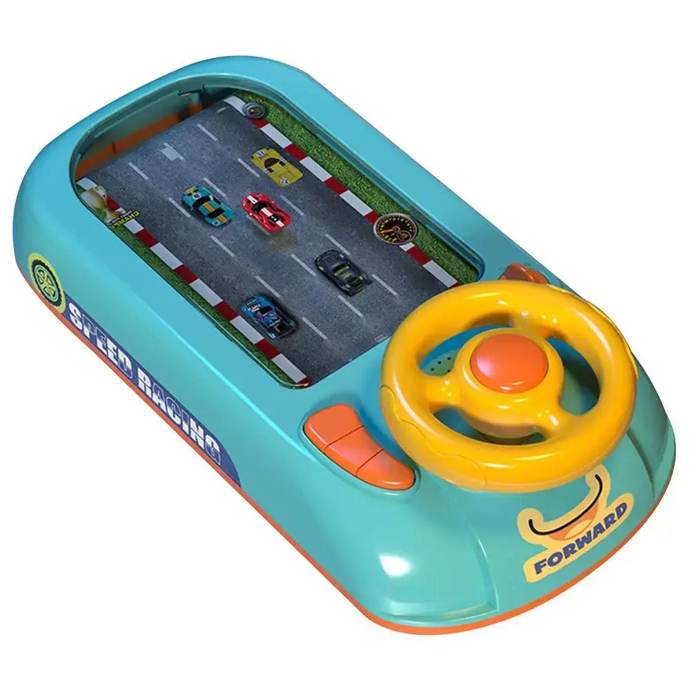 Velociracer Criativae - Screen-Free Racing Simulator with Real Steering Wheel