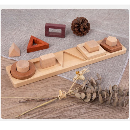 Deluxe Natural Wooden Learning Toy Collection