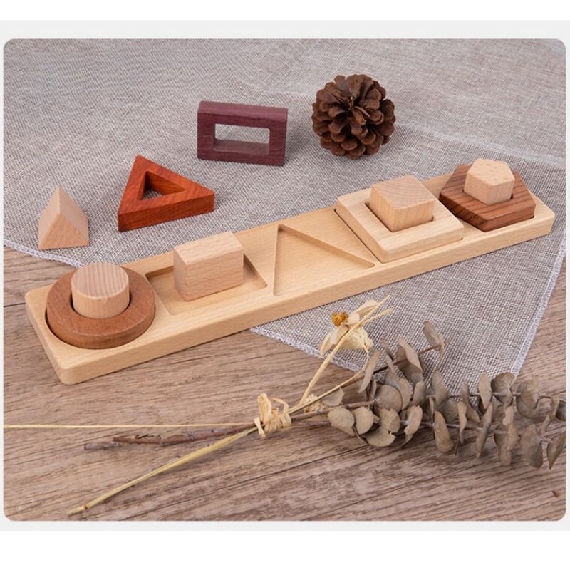 Deluxe Natural Wooden Learning Toy Collection