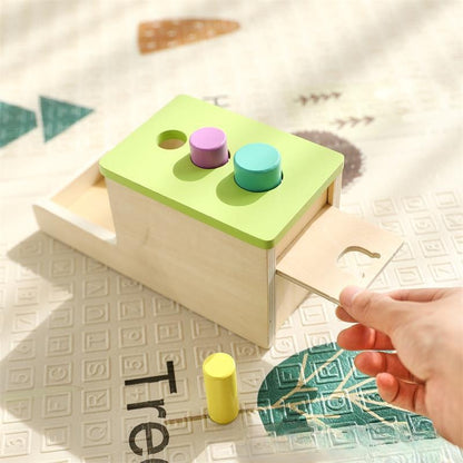 Montessori Visual Tracking Box für Objektpermanenz