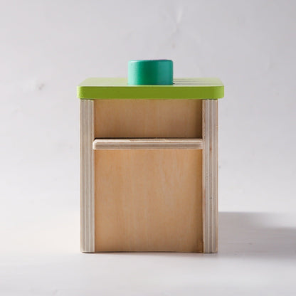Montessori Visual Tracking Box für Objektpermanenz