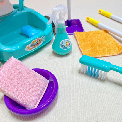 Mini Helper Cleaning Trolley Set