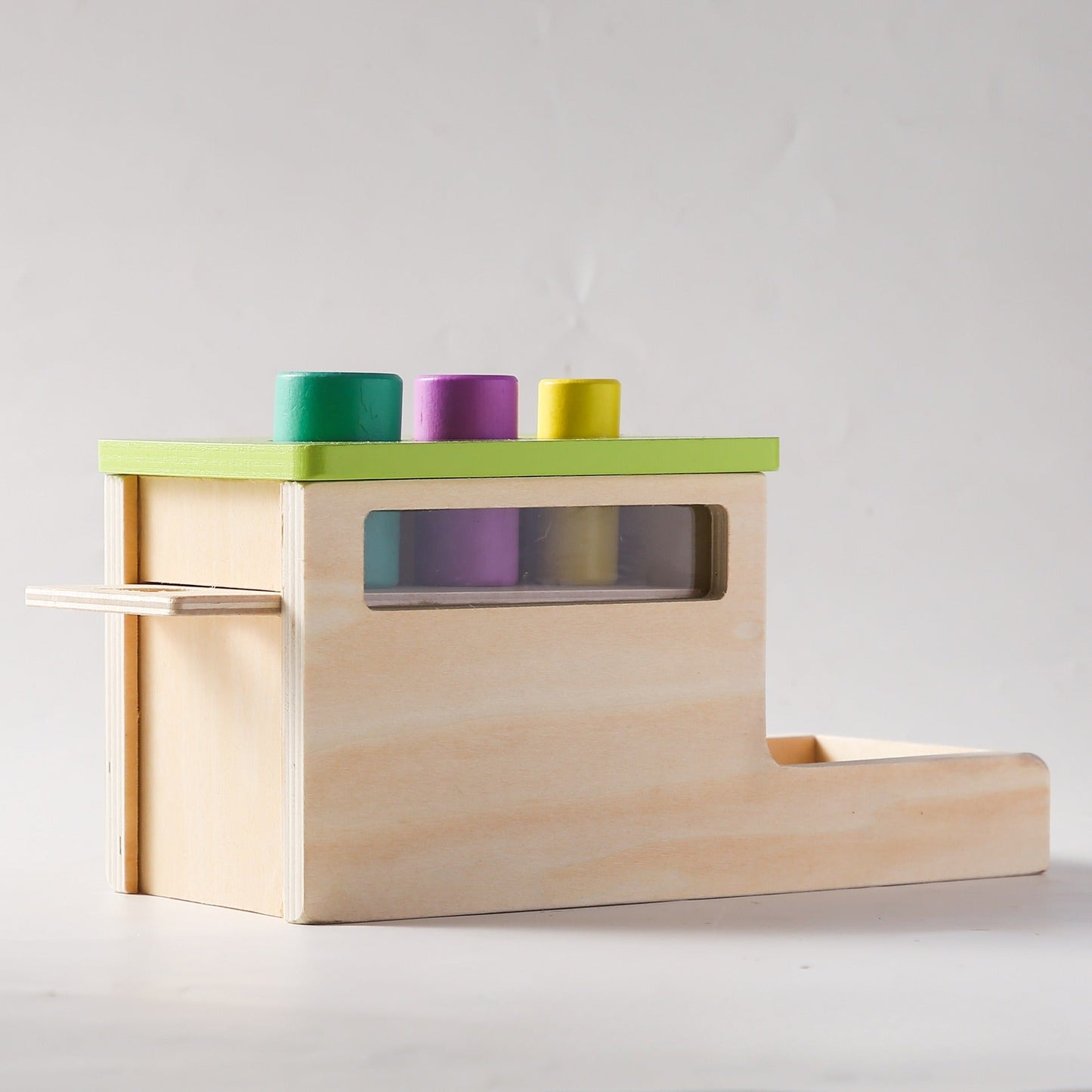 Montessori Visual Tracking Box für Objektpermanenz
