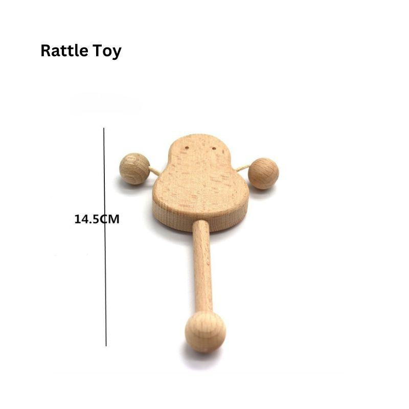 Essential Montessori Wooden Toy Set for Baby Development