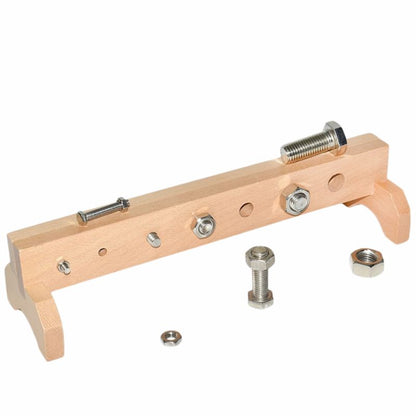 Montessori Screw Activity Bar