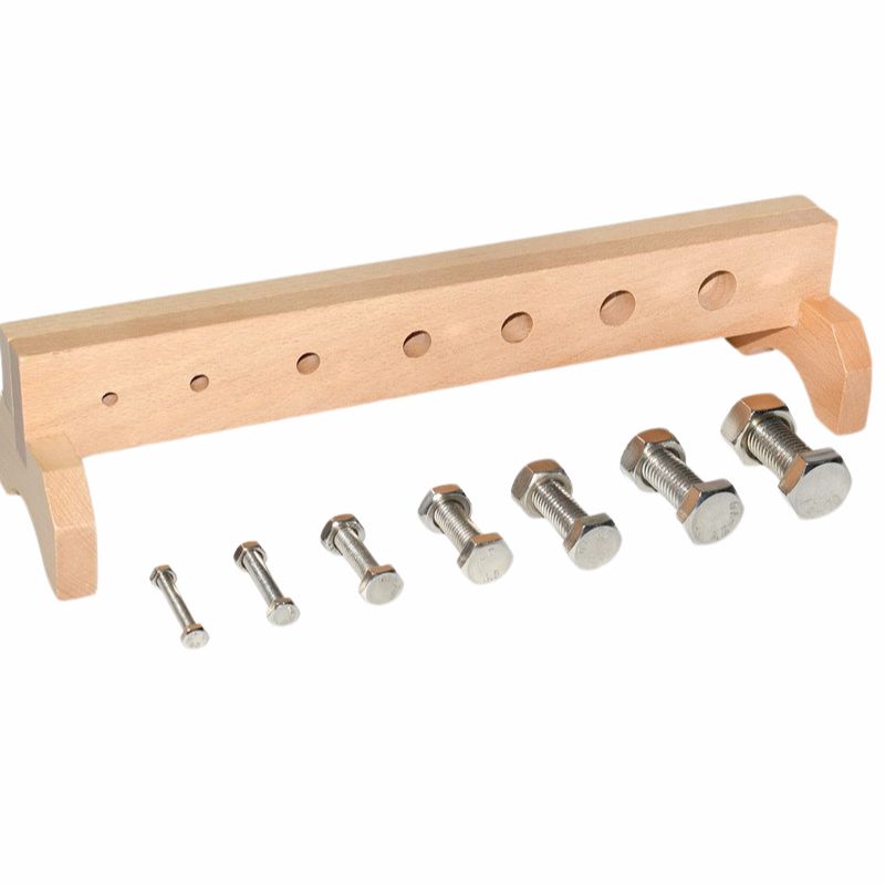 Montessori Screw Activity Bar