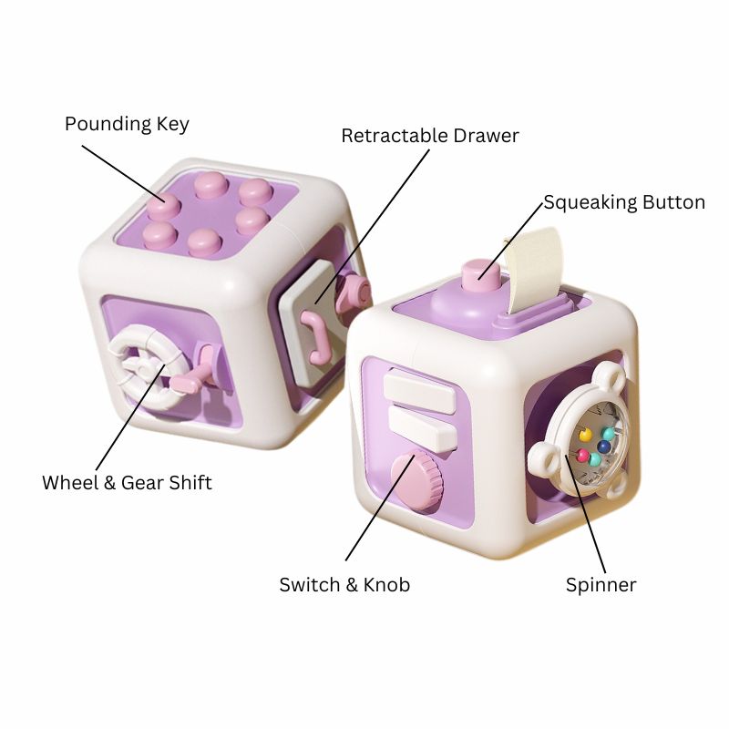 Portable Busy Cube Playset