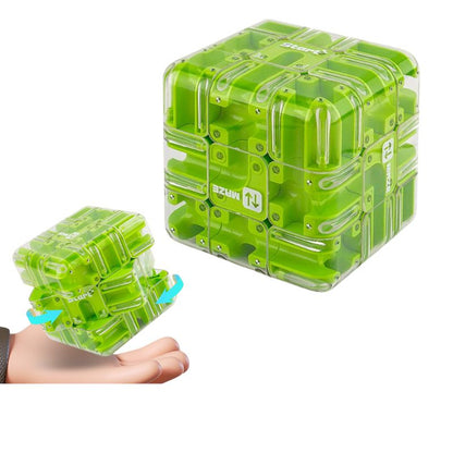 Cubo de rompecabezas de laberinto retorcido