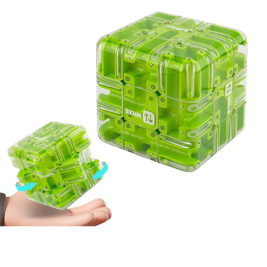 Cubo de rompecabezas de laberinto retorcido
