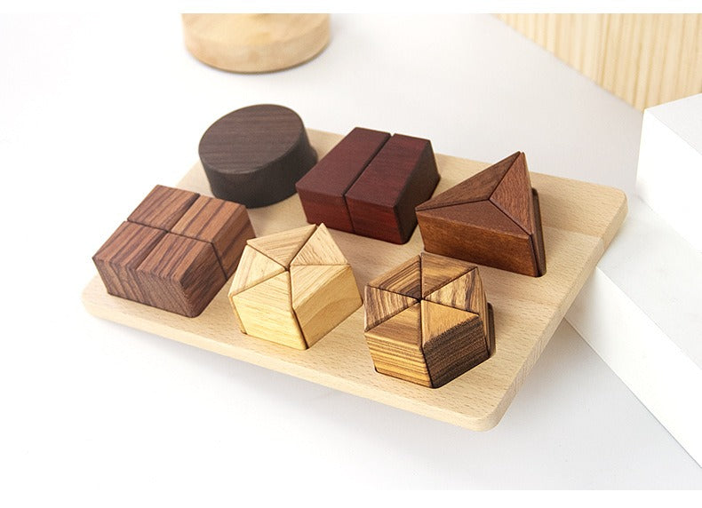 Deluxe Natural Wooden Learning Toy Collection