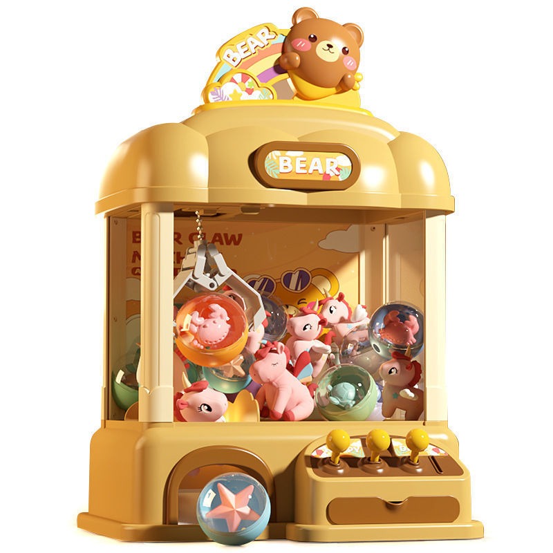 Bear Home Arcade Claw Grabber Machine