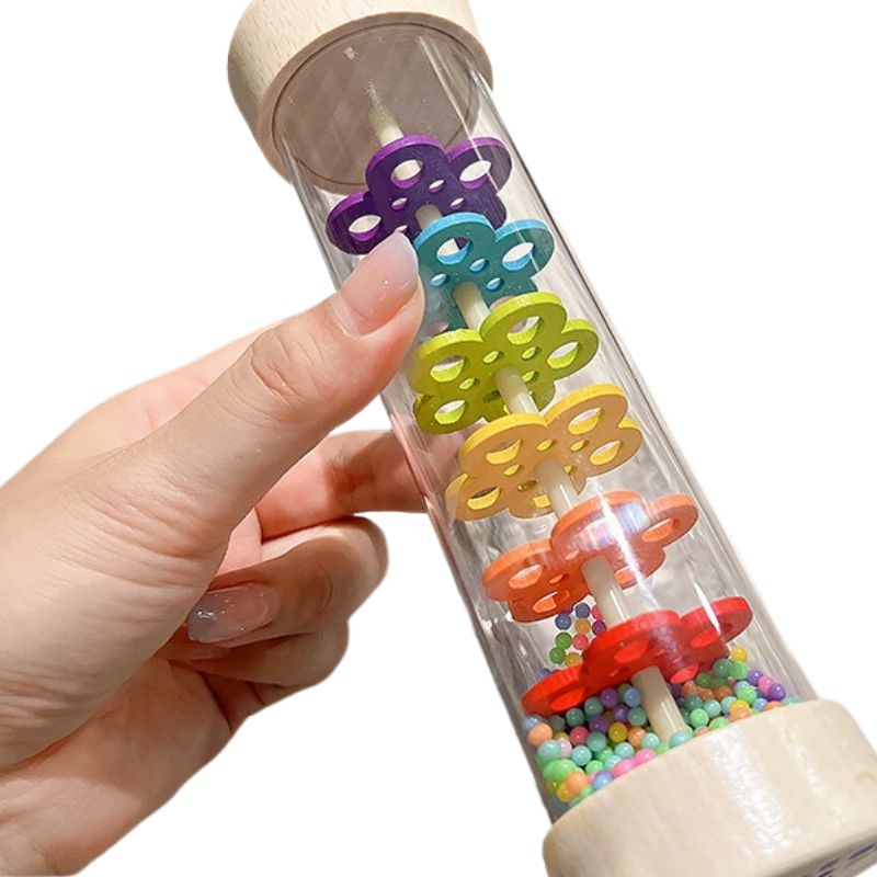 Colorful Rainbow Rain Stick/Sound Stick