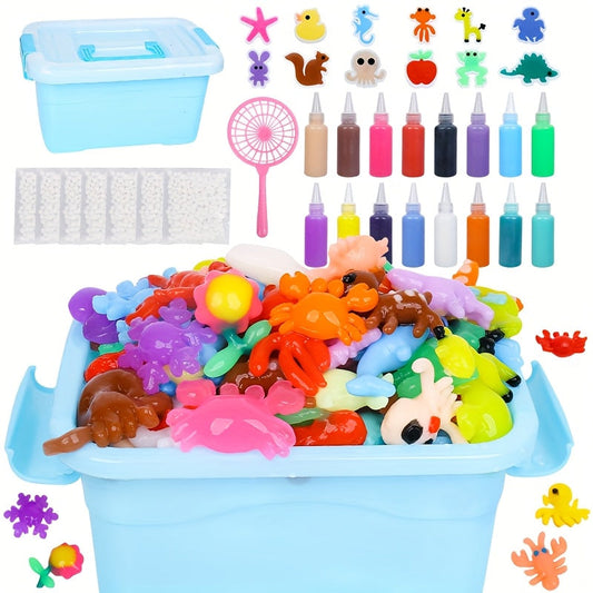 Magic Water Elf Gel Toy Set – DIY Art Kit with Molds & Color Gel