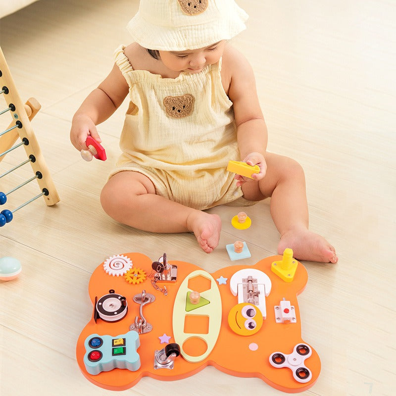 Engaging Bear Educational Activity Board