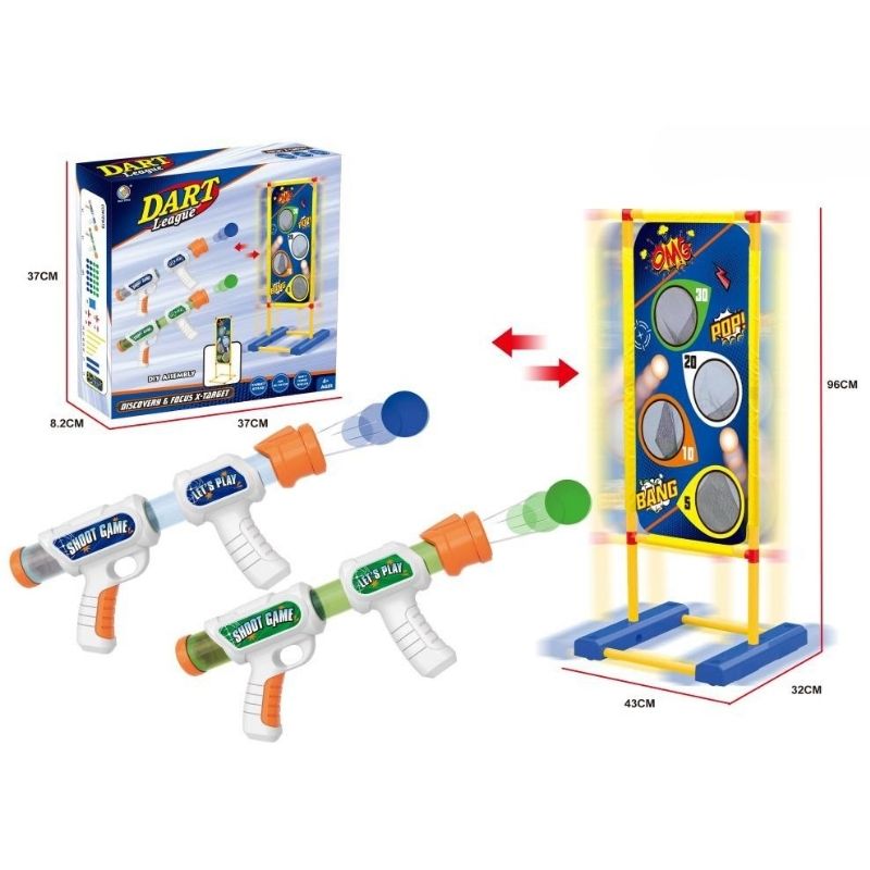 Interactive Target Blaster with Bean Bag Toss Game