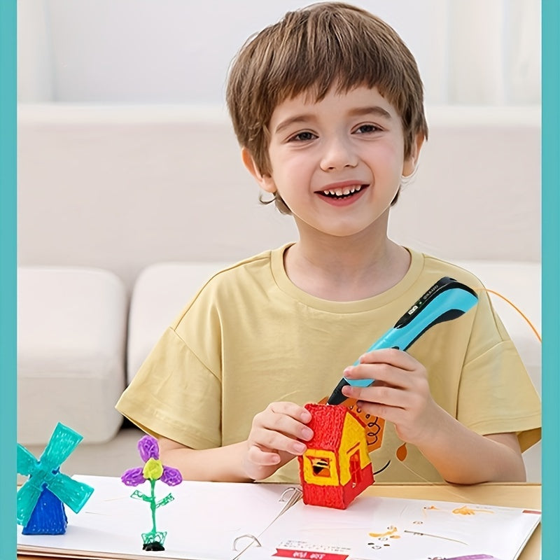 Premium 3D-tekenpenset – USB-C artistieke pen voor kinderen en tieners