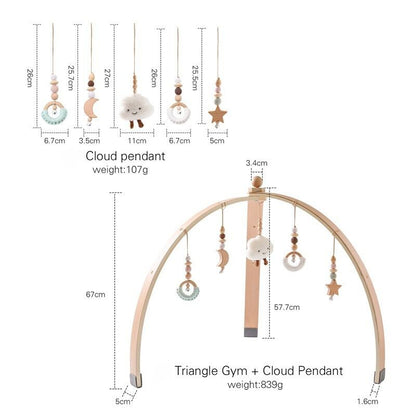Wooden Baby Activity Gym Frames
