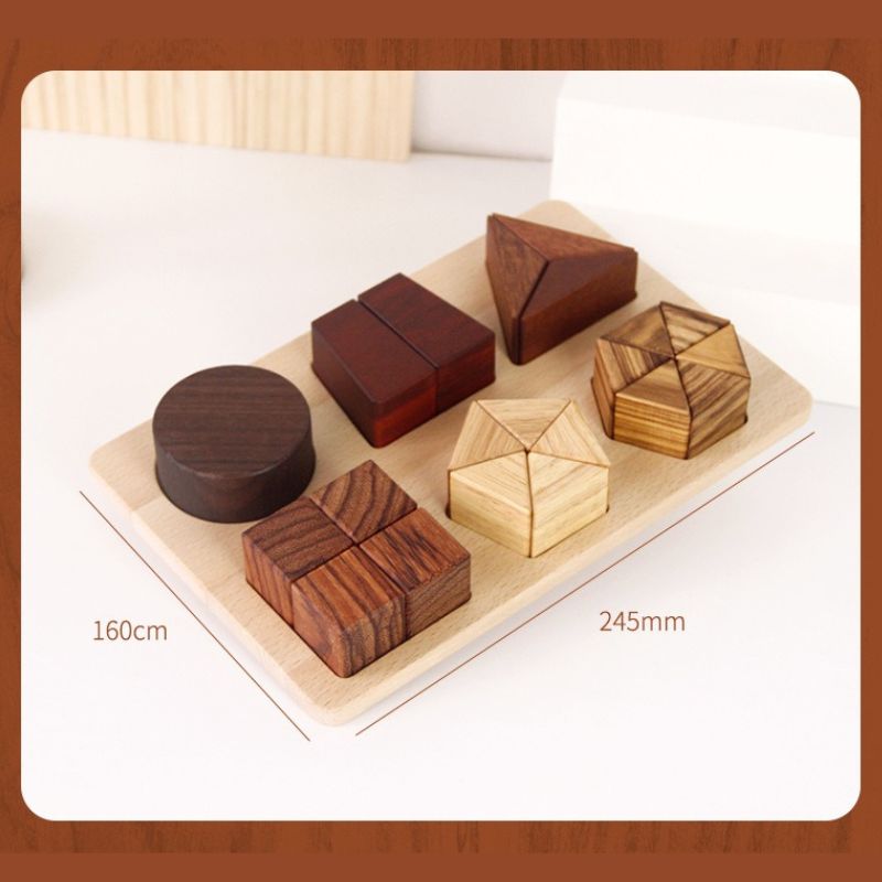 Deluxe Natural Wooden Learning Toy Collection