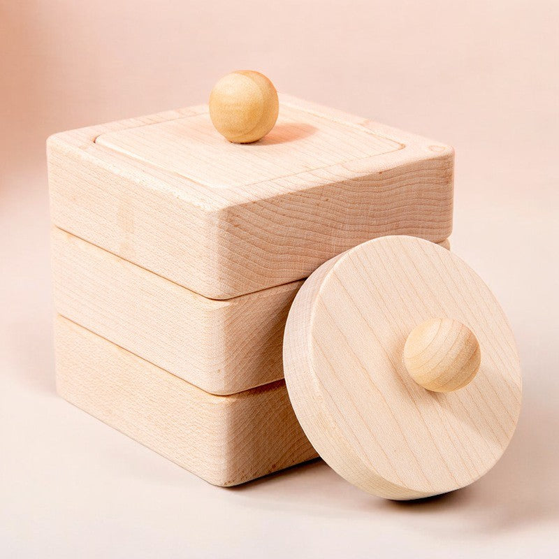 Wooden Shape Sorting Board for Young Children