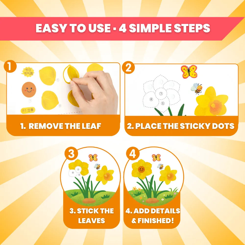Leafy World – 3D Creative Leaf Painting Kit
