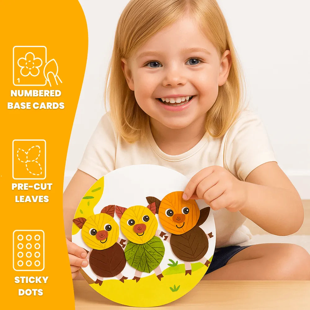 Leafy World – 3D Creative Leaf Painting Kit