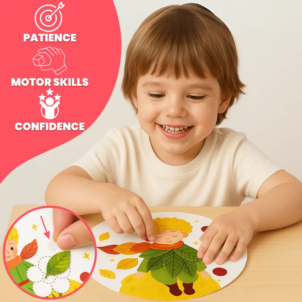 Leafy World – 3D Creative Leaf Painting Kit