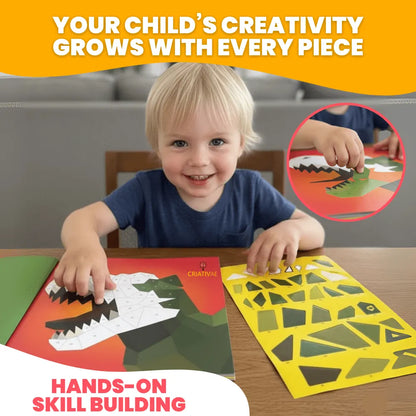 Creative 3D Sticker Puzzle for Kids – Educational & Fun Craft Kit