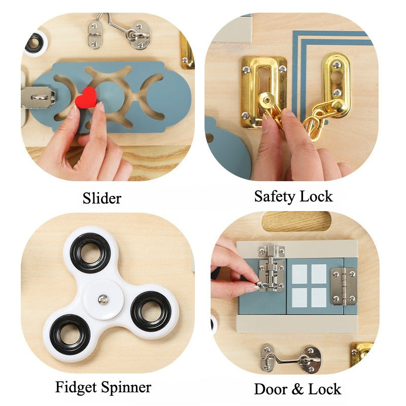 Compact Montessori Activity Boards