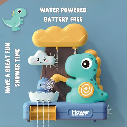Wateraangedreven dinosaurus badspeeltje