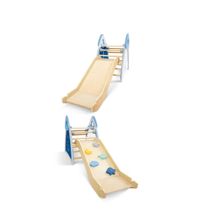 Veelzijdige 4-in-1 klim- en glijspeelmat