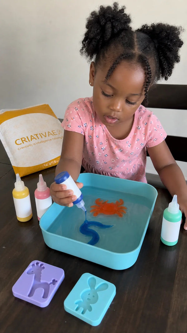 Aqua Fairy Criativae - Magic Water Craft Kit for 3D Animals