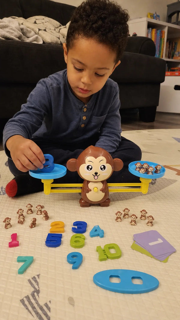 Magic Calc Criativae - Montessori Math Balance Scale for Kids