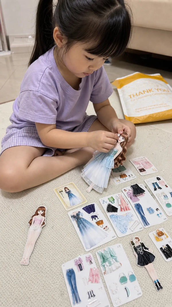 Styldoll Criativae - Magnetic Dress Up Doll with Endless Outfits