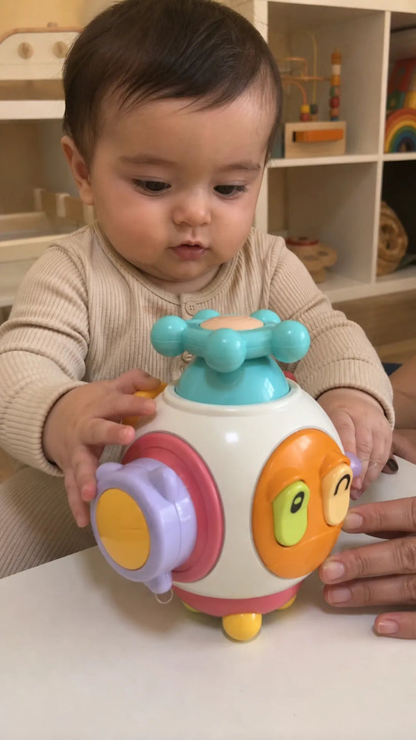 CuboBaby Criativae - Montessori Sensory Activity Cube for Babies