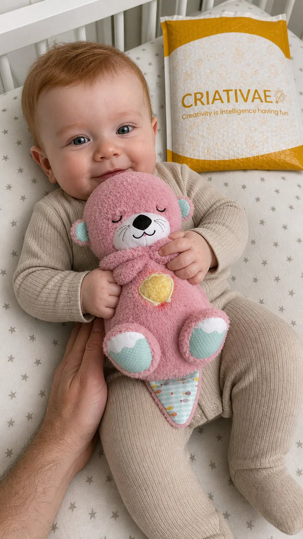 Slumber Friend Criativae - Breathing Plush Toy With Light and Sound